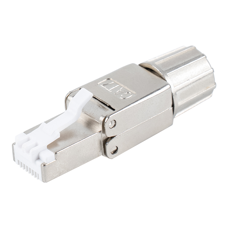 Cat7 oklopljeni RJ45 konektor bez alata RJ-G40S-1-C7 Cat7 oklopljeni RJ45 konektor bez alata RJ-G40S-1-C7