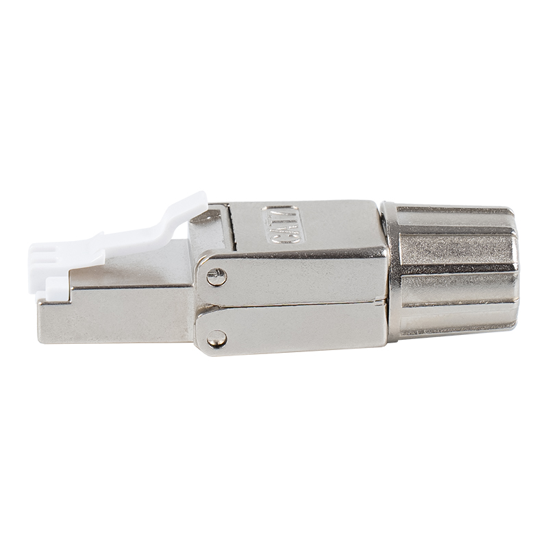 Cat7 oklopljeni RJ45 konektor bez alata RJ-G40S-1-C7 Cat7 oklopljeni RJ45 konektor bez alata RJ-G40S-1-C7
