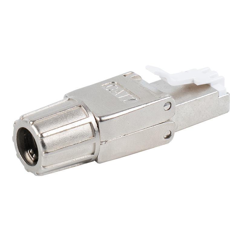 Cat7 oklopljeni RJ45 konektor bez alata RJ-G40S-1-C7