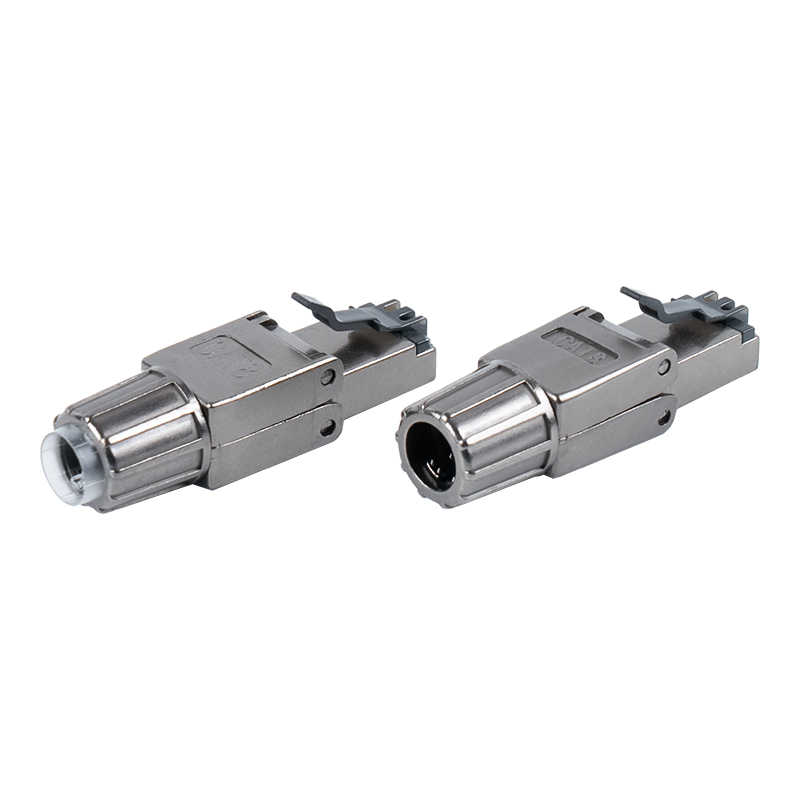 Cat8 oklopljeni RJ45 konektor bez alata RJ-G40S-1-C8 Cat8 oklopljeni RJ45 konektor bez alata RJ-G40S-1-C8