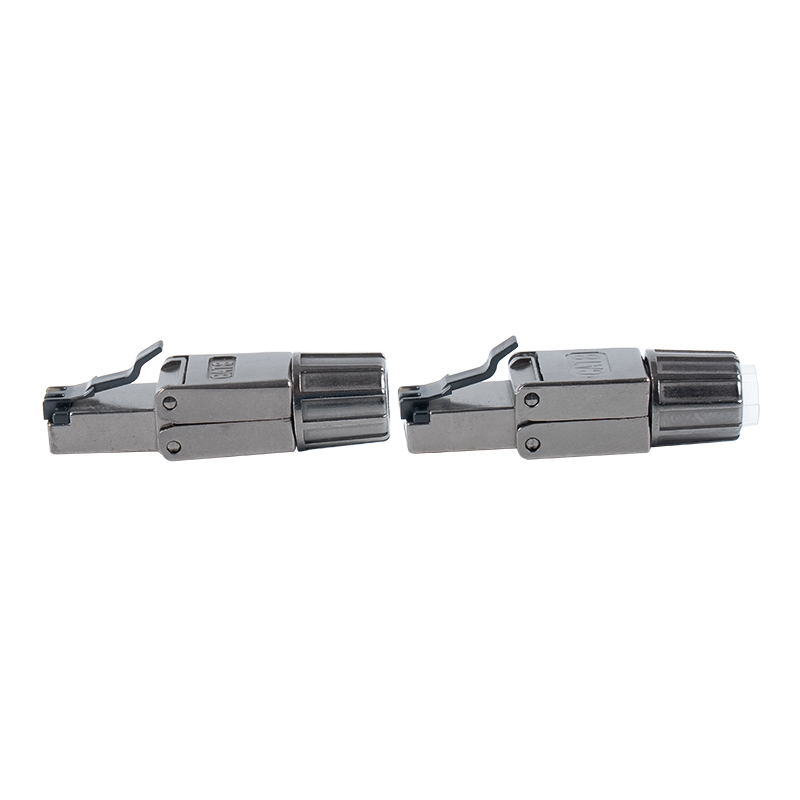 Cat8 oklopljeni RJ45 konektor bez alata RJ-G40S-1-C8 Cat8 oklopljeni RJ45 konektor bez alata RJ-G40S-1-C8
