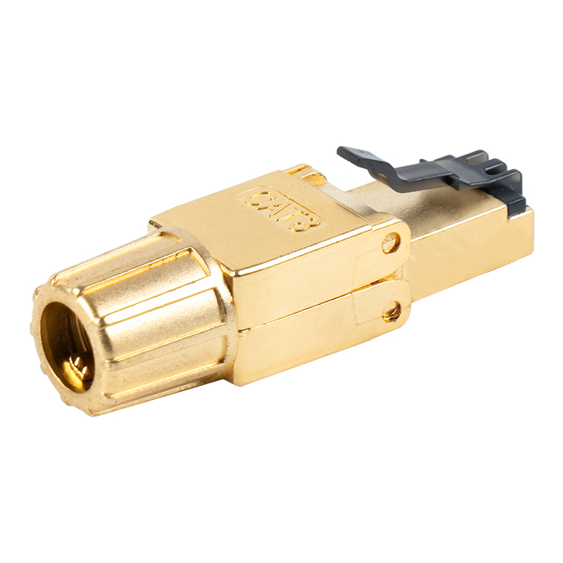 Cat8 oklopljeni RJ45 konektor bez alata RJ-G40S-1-C8 Cat8 oklopljeni RJ45 konektor bez alata RJ-G40S-1-C8
