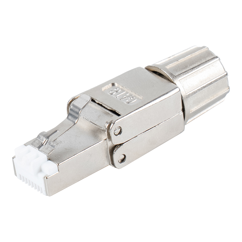 Cat8 oklopljeni RJ45 konektor bez alata RJ-G40S-1-C8 Cat8 oklopljeni RJ45 konektor bez alata RJ-G40S-1-C8