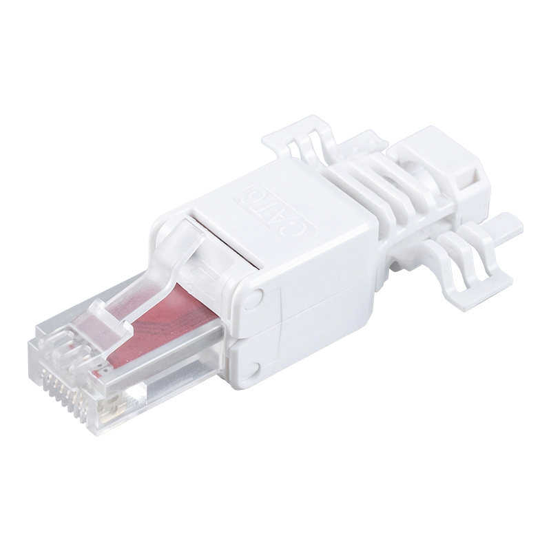 Cat6 Neoklopljeni RJ45 konektor bez alata （s krilcima） RJ-688X-C6
