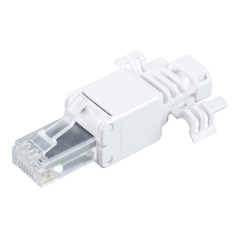 Cat6 Neoklopljeni RJ45 konektor bez alata (s krilcima) RJ-688X-C6 Cat6 Neoklopljeni RJ45 konektor bez alata (s krilcima) RJ-688X-C6