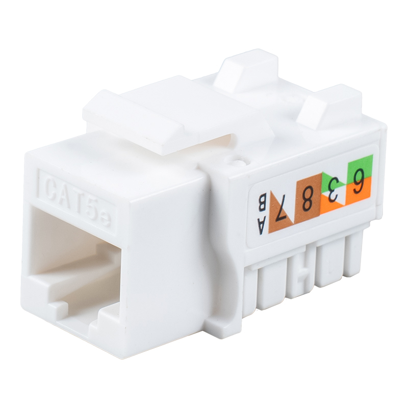 Cat5e Neoklopljena 90° modularna utičnica SM-2016H8C5E