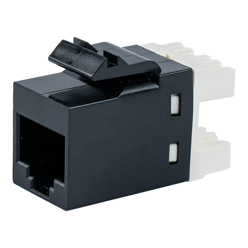 Cat6 Neoklopljena 180° modularna utičnica SM-2027H8C6