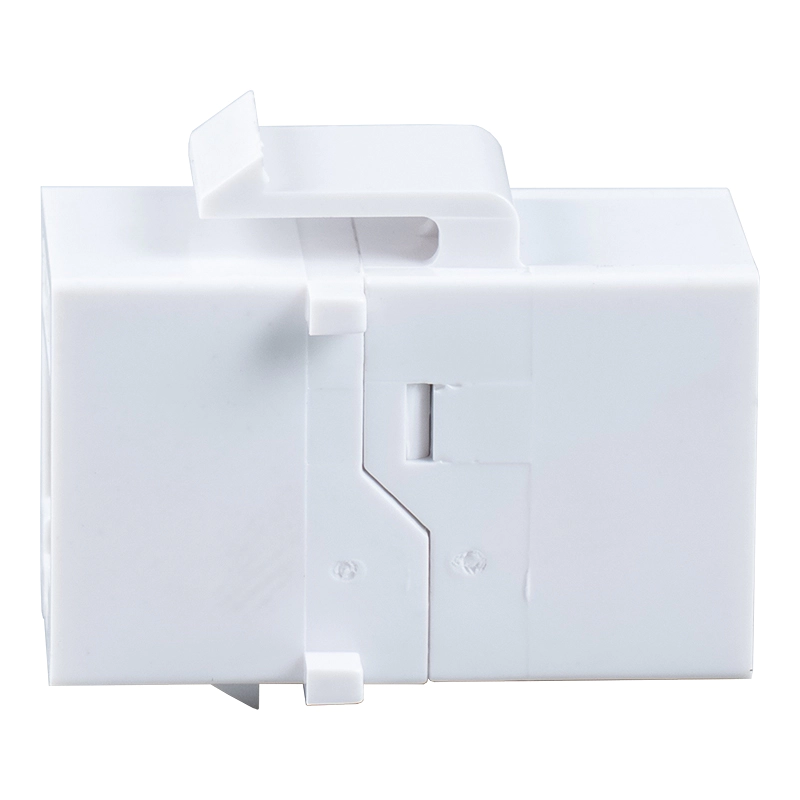 C6A Neoklopljeni RJ45 Inline spojnik (s četiri mala nosača) SM-2033C6A C6A Neoklopljeni RJ45 Inline spojnik (s četiri mala nosača) SM-2033C6A