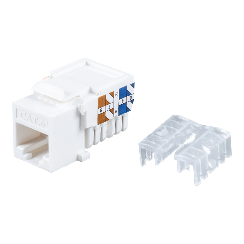 Cat6 Neoklopljena 90° Keystone utičnica SM-2337H8C6