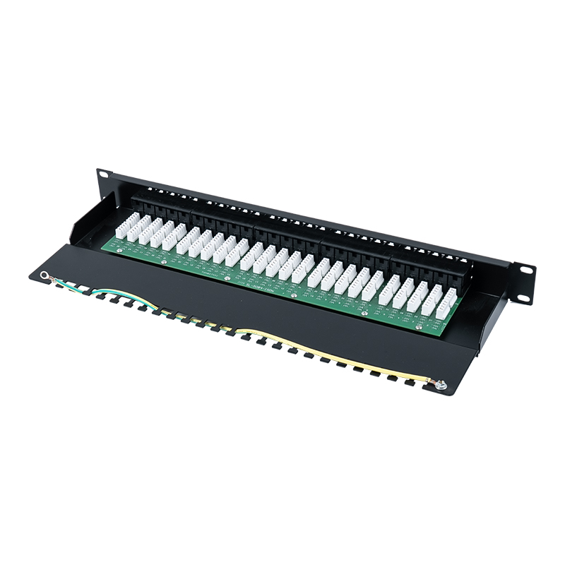 Kategorija 3 19-inčni 1U 8P 8C 50-portni glasovni patch panel (KRONE IDC) SP-3208K50-C3 Kategorija 3 19-inčni 1U 8P 8C 50-portni glasovni patch panel (KRONE IDC) SP-3208K50-C3