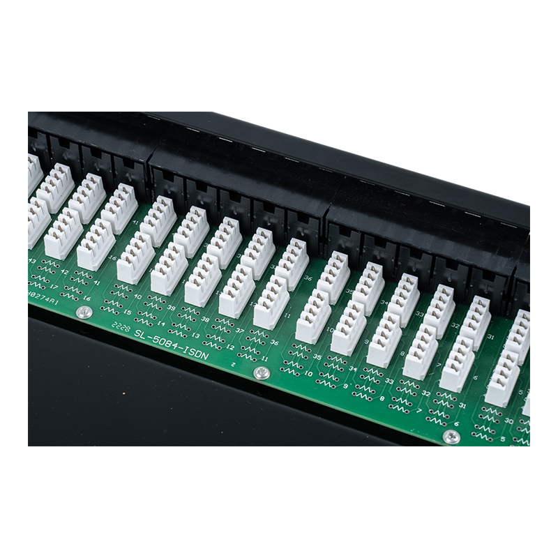 Kategorija 3 19-inčni 1U 8P 8C 50-portni glasovni patch panel (KRONE IDC) SP-3208K50-C3 Kategorija 3 19-inčni 1U 8P 8C 50-portni glasovni patch panel (KRONE IDC) SP-3208K50-C3