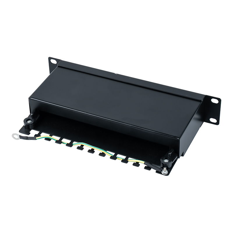 Kategorija 6 10-inčni 1U zaštićeni 12-portni patch panel SP-3250SK12-C6 Kategorija 6 10-inčni 1U zaštićeni 12-portni patch panel SP-3250SK12-C6