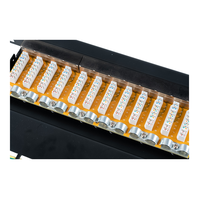 Kategorija 6 10-inčni 1U zaštićeni 12-portni patch panel SP-3250SK12-C6 Kategorija 6 10-inčni 1U zaštićeni 12-portni patch panel SP-3250SK12-C6