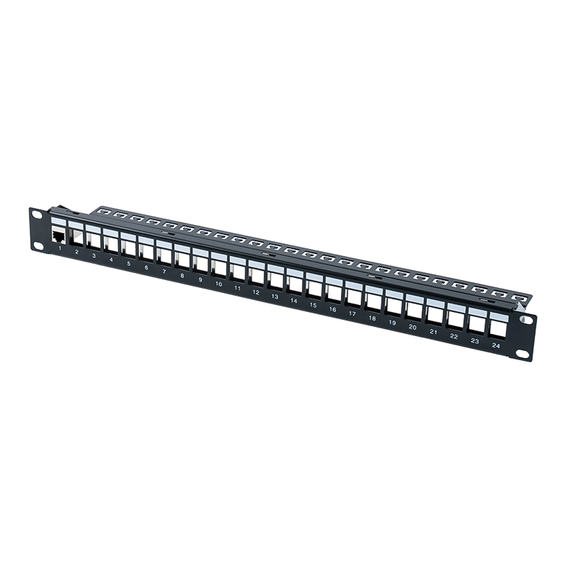 19-inčni 1U 24-portni oklopljeni patch panel (s C6 modulom) SP-3260-24P