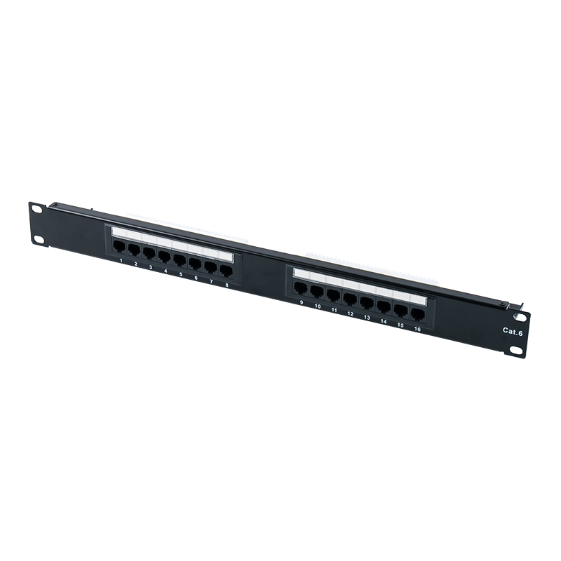 Cat6e 19-inčni 1U neoklopljeni patch panel s 24 priključka (IDC s dvostrukom namjenom) SP-3310D24-C6A Cat6e 19-inčni 1U neoklopljeni patch panel s 24 priključka (IDC s dvostrukom namjenom) SP-3310D24-C6A