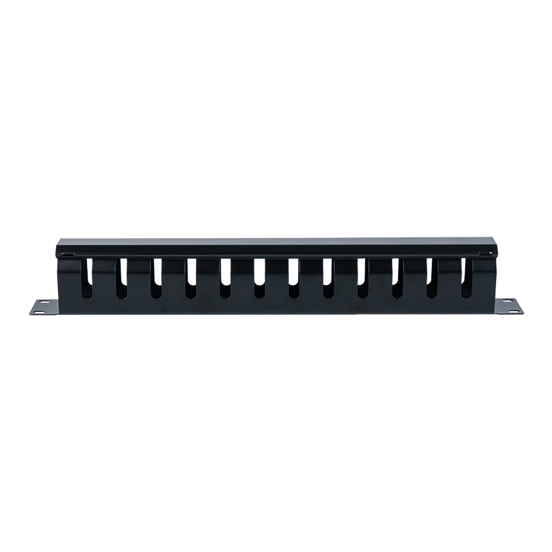 19-inčni 1U metalni stalak za upravljanje kabelima (12 priključaka) SP-3670-1U 19-inčni 1U metalni stalak za upravljanje kabelima (12 priključaka) SP-3670-1U