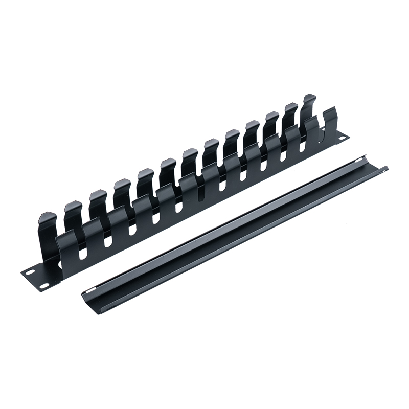 19-inčni 1U metalni stalak za upravljanje kabelima (12 priključaka) SP-3670-1U 19-inčni 1U metalni stalak za upravljanje kabelima (12 priključaka) SP-3670-1U