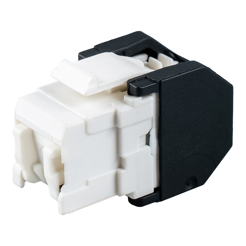 Cat6 Neoklopljena 180° modularna utičnica bez alata (s zatvaračem) SM-2399H8C6