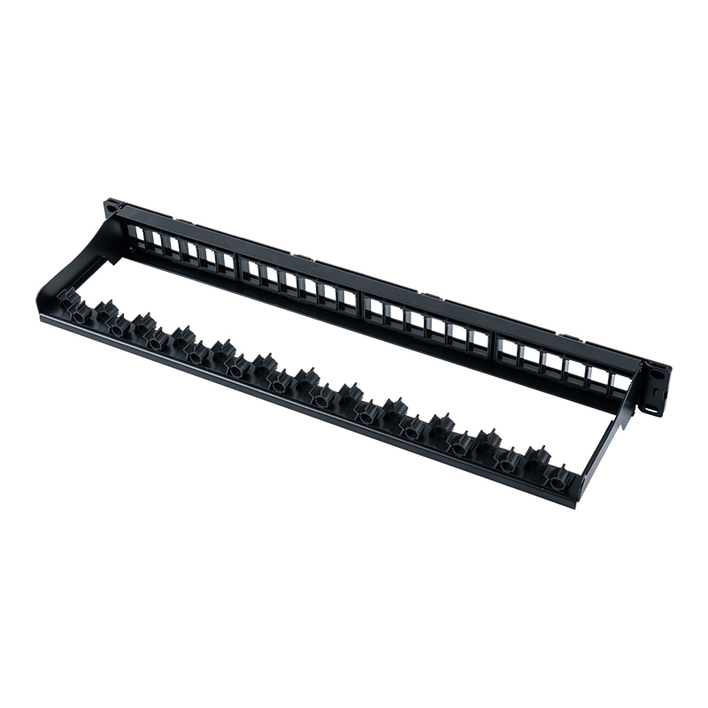 19-inčni 1U 24-port nezaštićeni nosač za stalak (uklonjivi prozor) SP-3404-24P 19-inčni 1U 24-port nezaštićeni nosač za stalak (uklonjivi prozor) SP-3404-24P