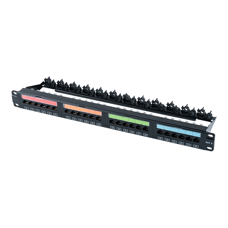 19-inčni 1U 24-port nezaštićeni stalak (flip-top plastični prozor) SP-3405-24P