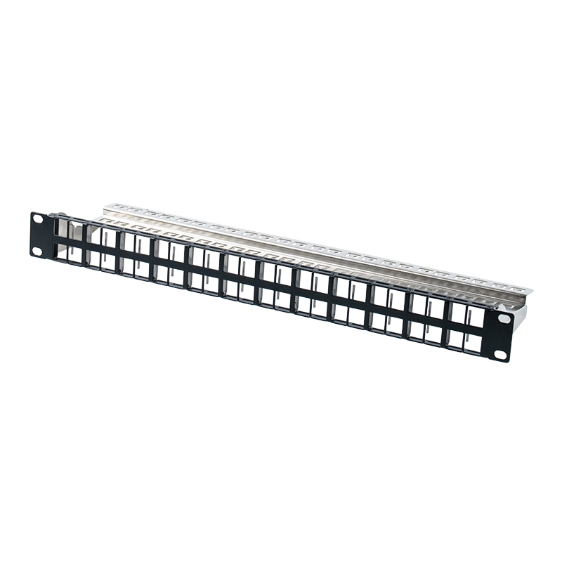 19-inčni 1U 24-port zaštićeni prazan stalak (nenumerirana verzija) SP-3407-24P